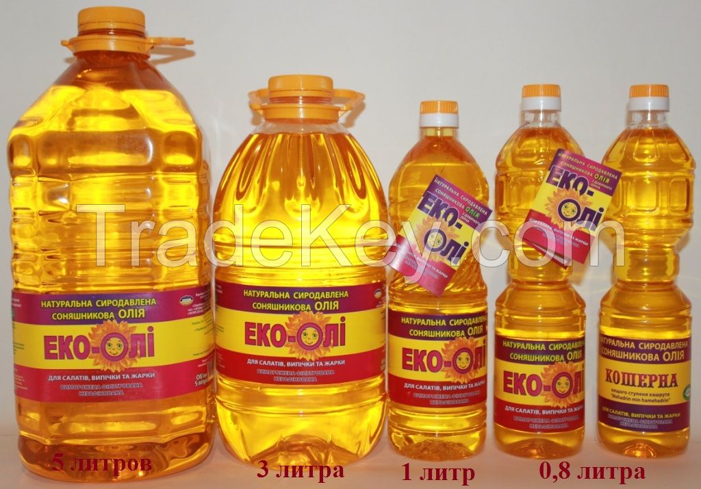 Sunflower oil unrefined