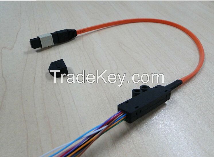 china factory supply Fiber Optic MPO Patch Cord