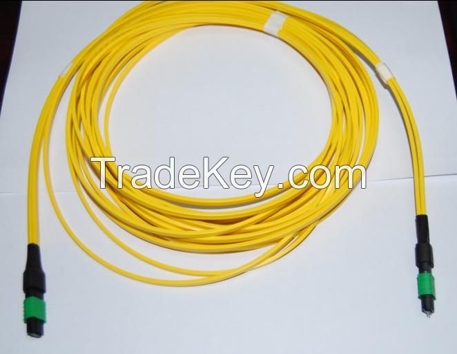 12cores OM3 tubular Steel Armored Patch cord