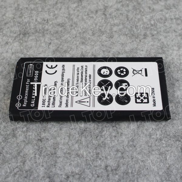 Hot selling cell phone battery for samsung s5 mobile battery