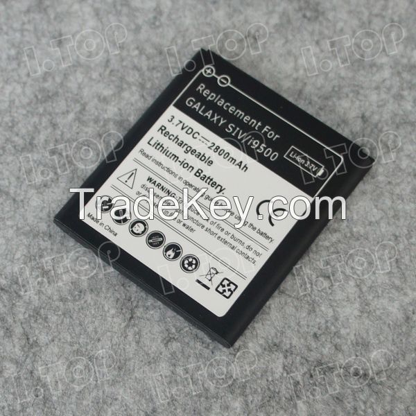 2015 New mobile battery for samsung galaxy s4 lithium battery