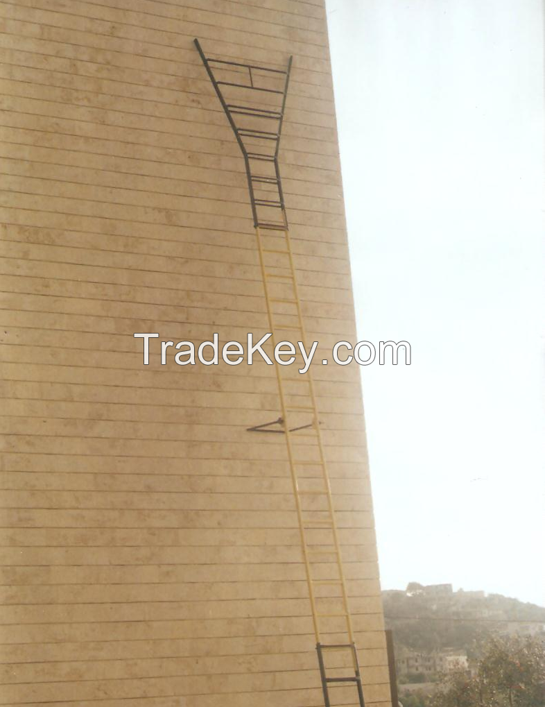 Steel Telescopic Extension Ladder