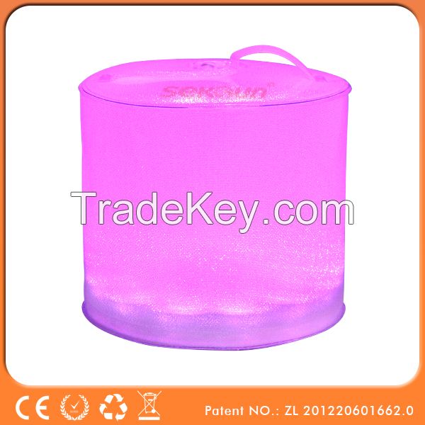 Inflatable Solar lantern starry Light color changing remote control