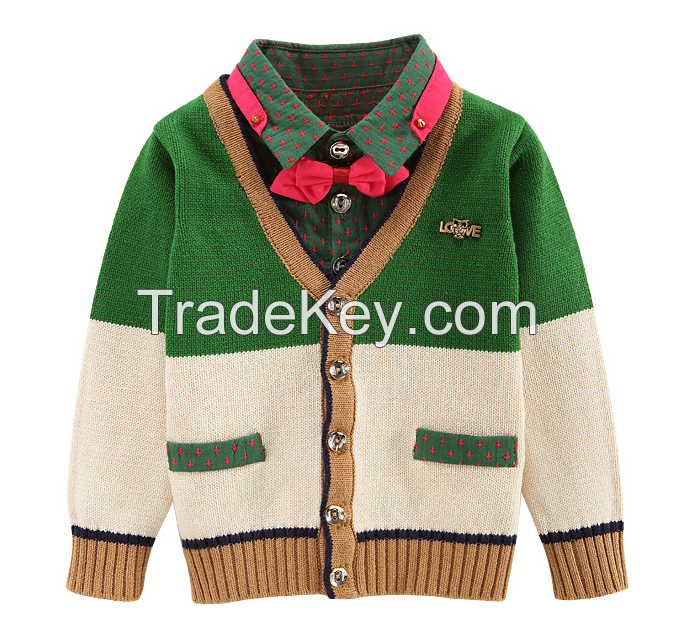 New fashion sweater cotton design of hand made cardigan