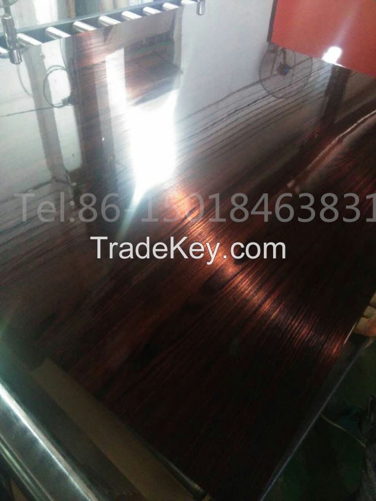 201 304 decorative stainless steel sheet lamination with oil