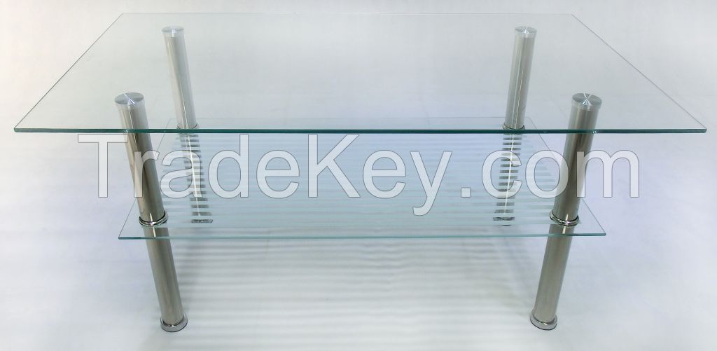 glass coffee table