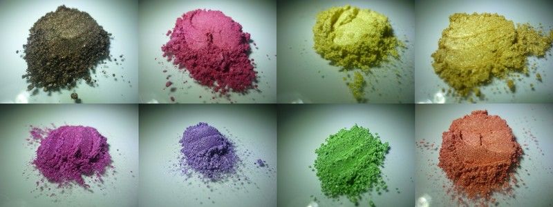 Kolortek Candy Pearls, Pearl Pigments for Auto Paint