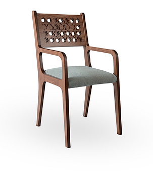 Walnut ArmChair