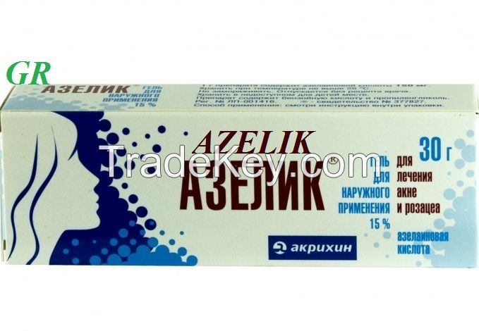 AzeliÃï¿½ Azelik 15% 30g Gel Azelaic acid