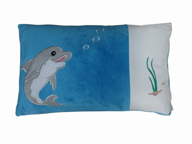 Dolphin Music Pillow