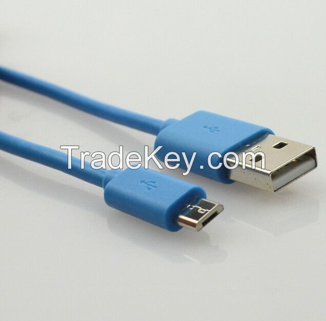 colorful micro usb cable for smart phone 
