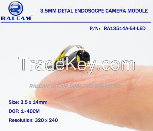3.5mm,100K PIXEL Endoscope camera module