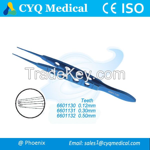Surgical Equipment Castroviejo Straight Toothed Foerceps