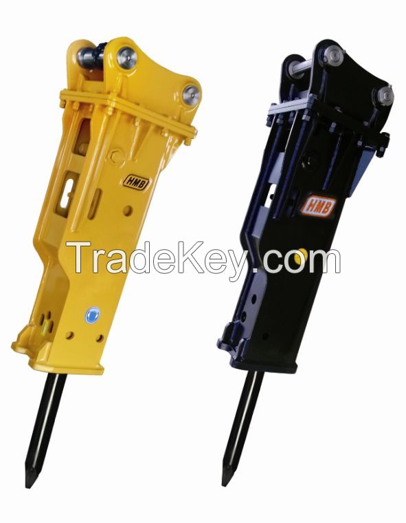 HMB1000 silenced hydraulic breaker for PC120