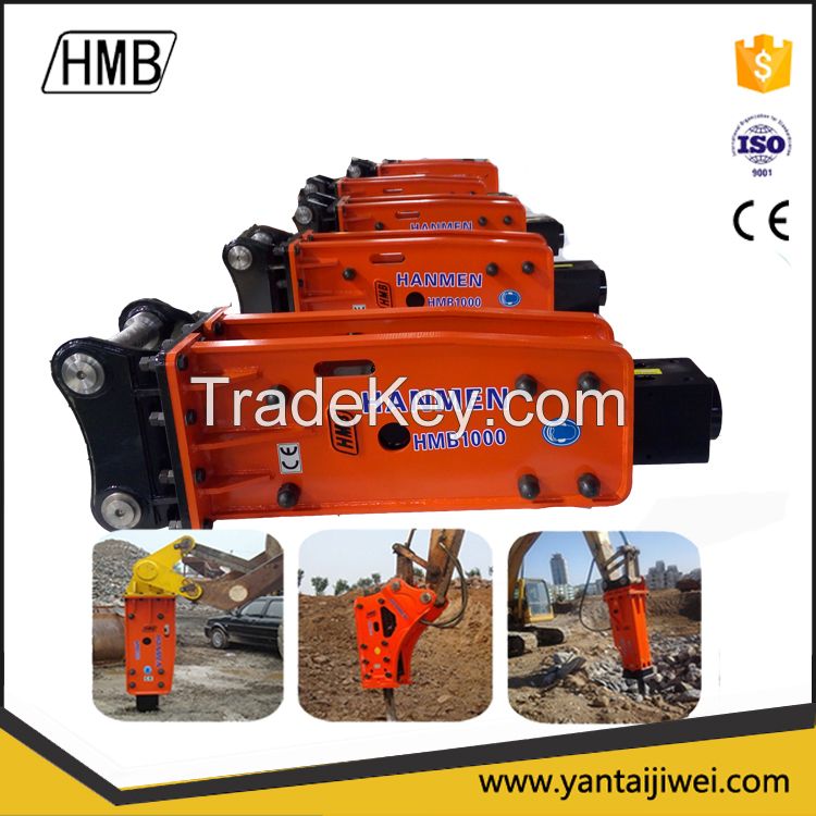 Open type hydraulic breaker for 10Ton backhoe