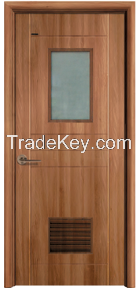 Wooden doors and their frames