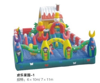 inflatable bouncer jumping