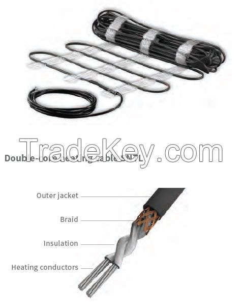 Double-core cable heating mat for open areas Froststop Ground Advanced (MTL)