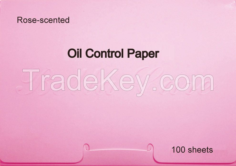 Rose-scented Oil Control Paper