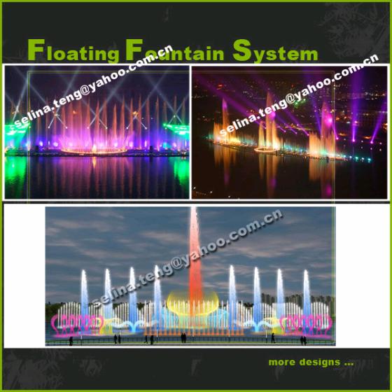 Floating Fountains for lakes, river, pond, sea