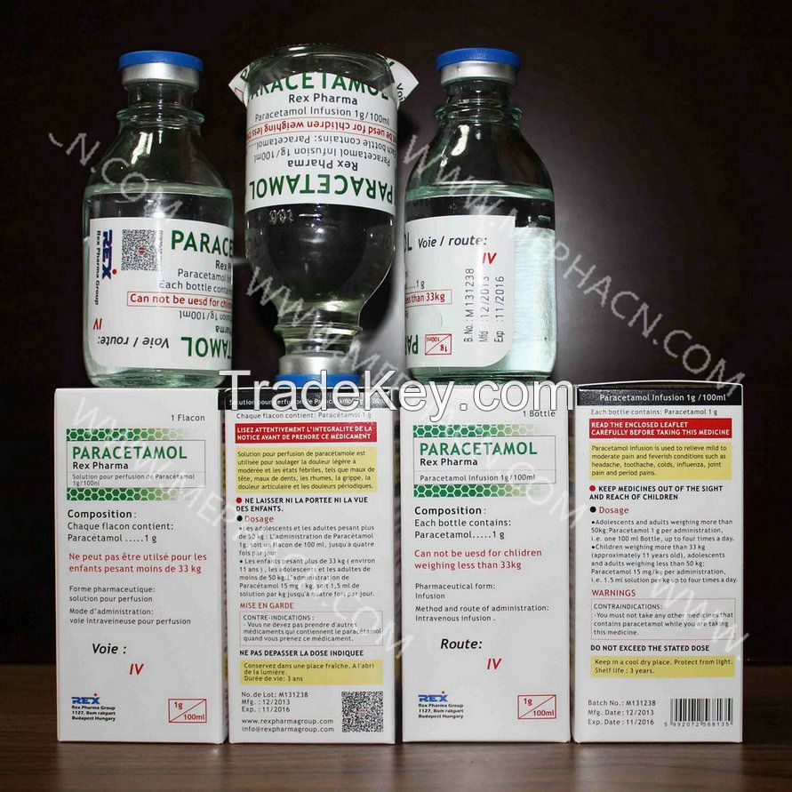 Paracetamol Infusion