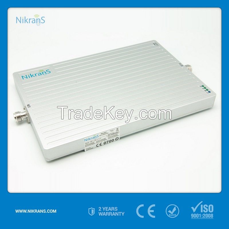 GSM/DCS/LTE MHz All-In-One Booster Repeater -  900/1800/2100 Cell Phone Amplifier - EU Brand Nikrans MA-1000GDW