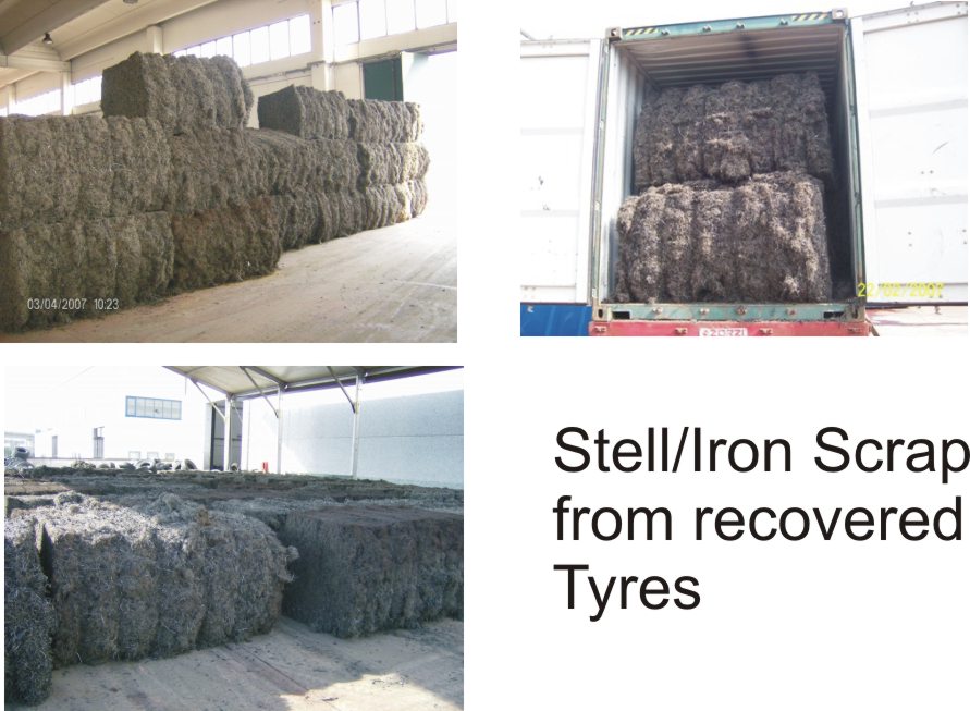 Scrap Steel Wire from tires ISRI CODE 281
