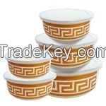 205d-51 5pcs Storage Bowl Deco Suit