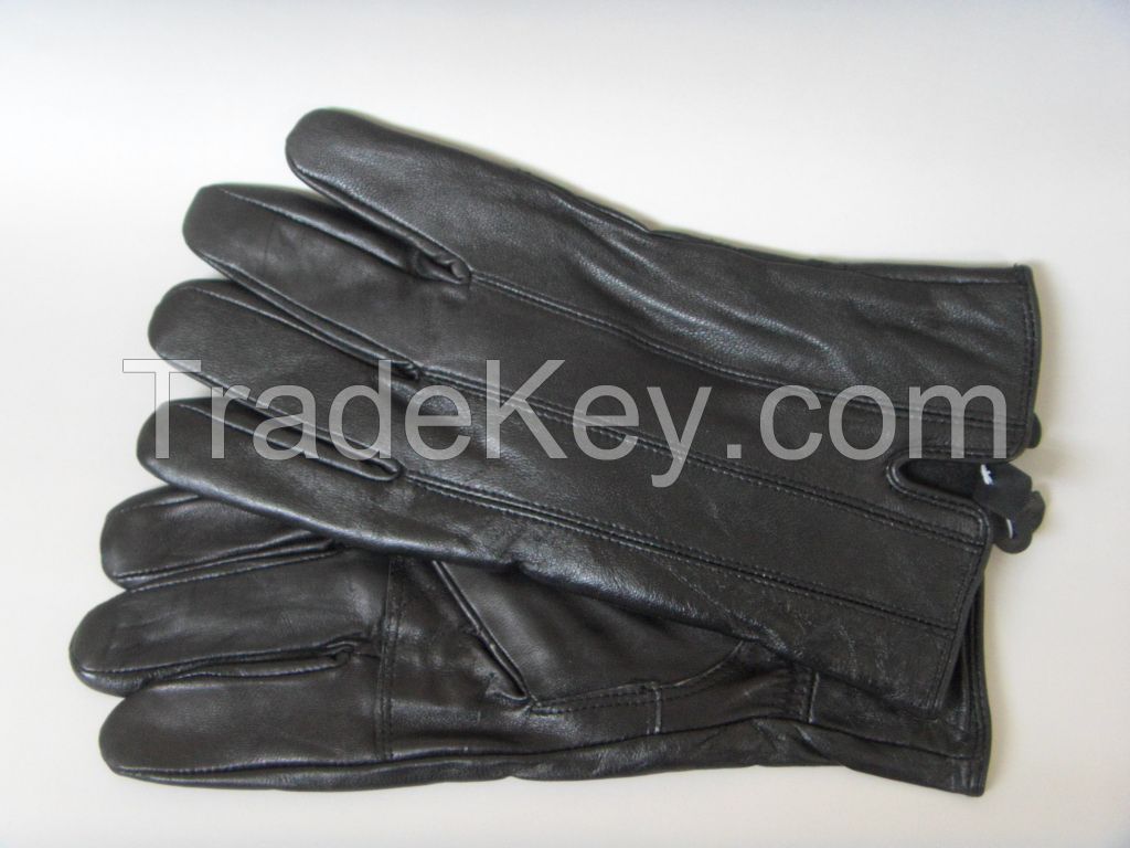 men sheepskin leather glove