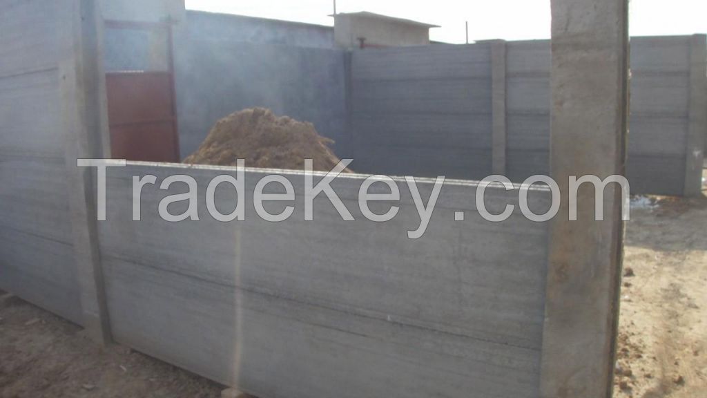 (HQJ150x600) lightweight partition wall panel machine/prefab concrete houses