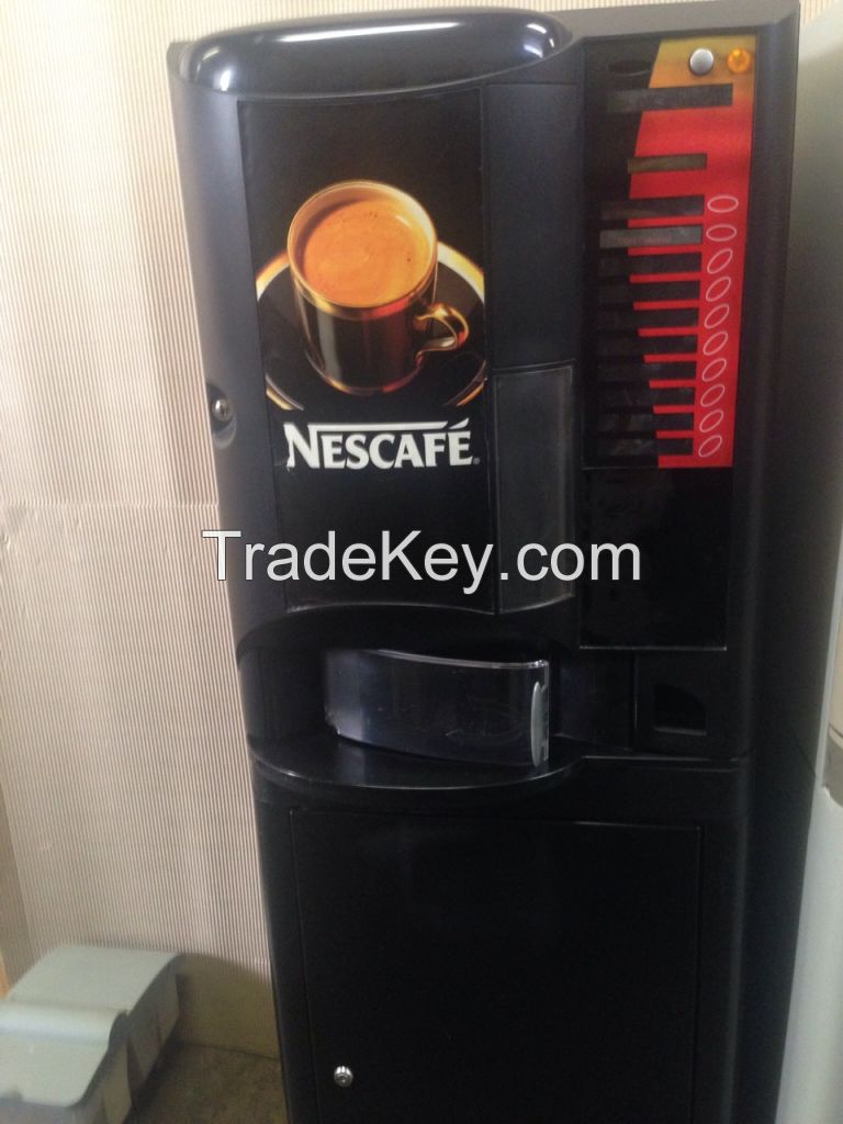 Used hot drinks coffe vending machines Necta Zanussi Brio