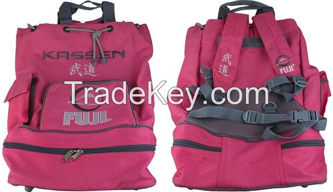 gi bags, gi back pack, cotton gi bag, mma gear bag