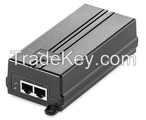 1-Port Gigabit-Capable PoE/PoE+ Power Injector