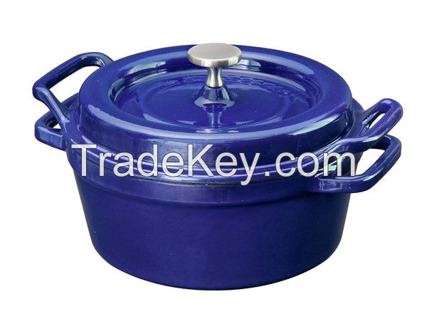 Enameled Cast Iron Cookware - Round Cocotte