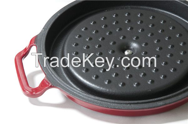 Enameled Cast Iron Cookware - Round Cocotte
