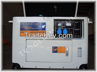 Diesel Generator 5.5 KW open top canopy (silent type)