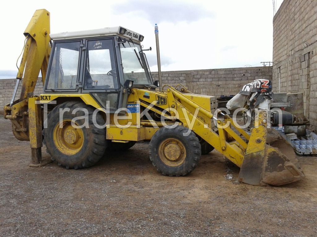 Used JCB backhoe loaders mod. 3CXT 10000 kg