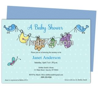 Arrival Baby Shower Template