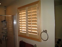 wood plantation shutter