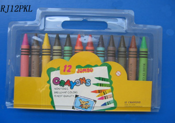 Crayons Packed With Blister