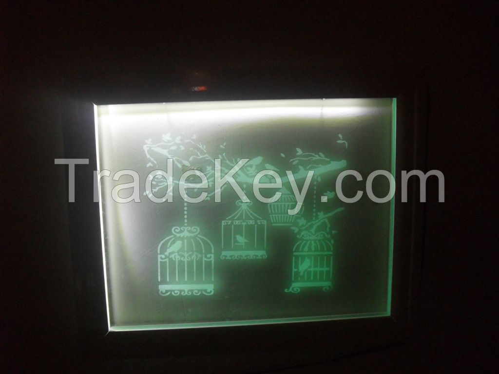 Wall Decore Glass Frame