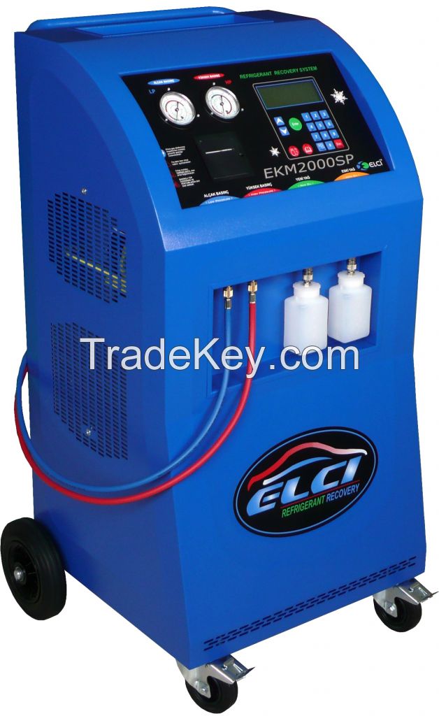 EKM 2000 SP A/C RECOVERY, RECYCLE, RECHARGE STATION 