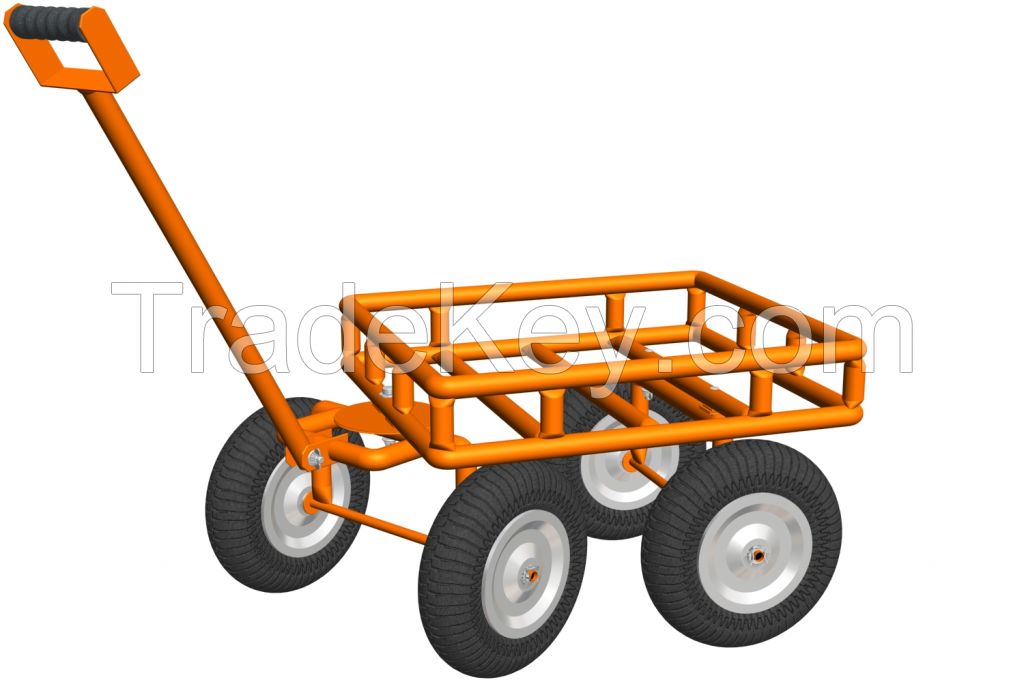 four-wheel multi-function a wheelbarrow