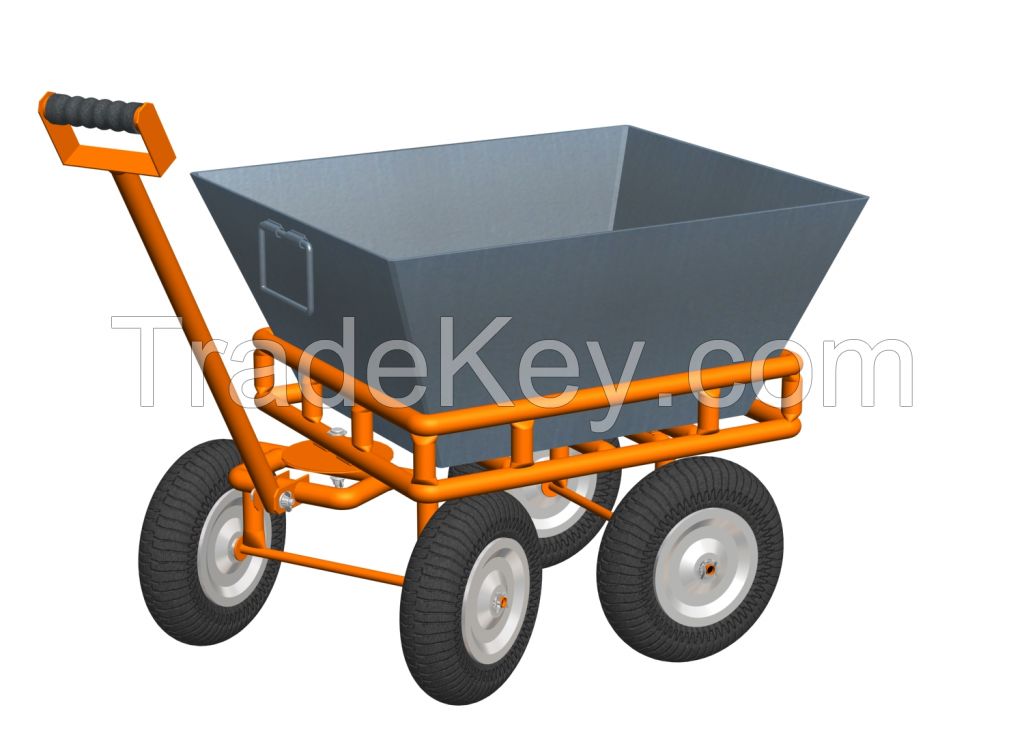 four-wheel multi-function a wheelbarrow