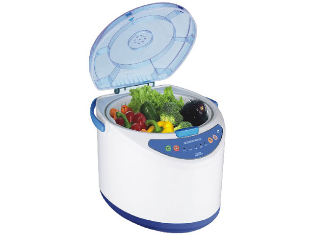 Fruit and vegatable self-motion washer