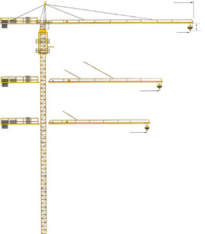 supply Inexpensive QTZ Tower cranes