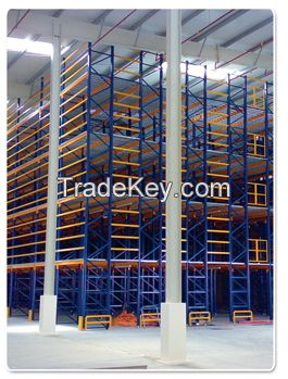Racking system - shelving - Metal Sheds-  technical supplies and service -  beam - frame- storage  