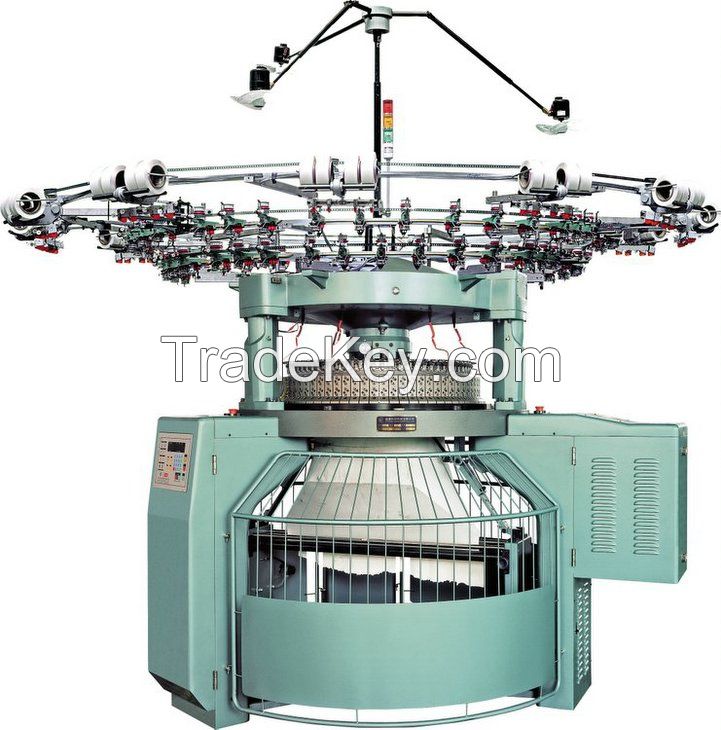 Fukuhara InterLock Autostriper Knitting Machine