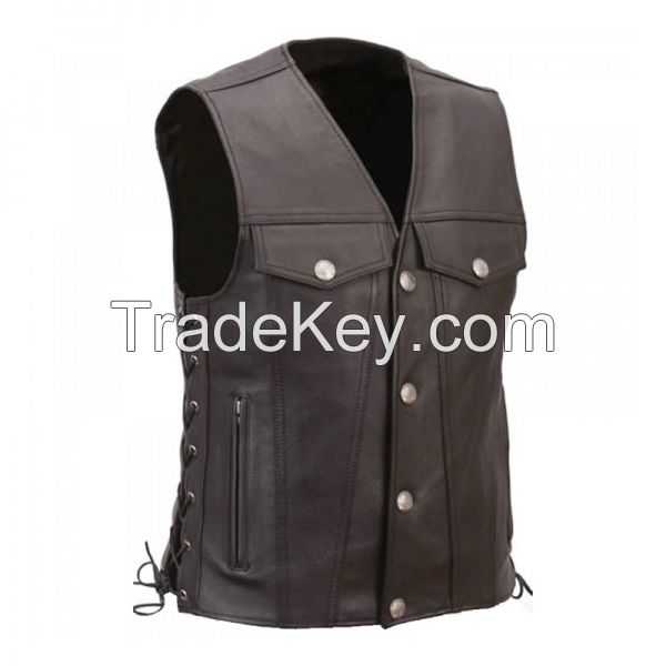 Leather Vest