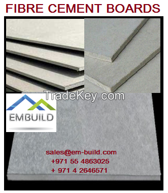 Fiber Cement Boards/ Fibre cement Boards in Dubai/UAE